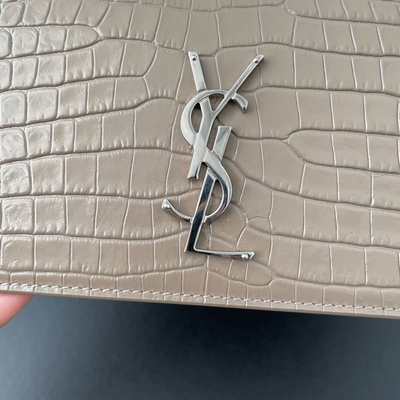 YSL Sunset medium croc - Picture 11 of 11